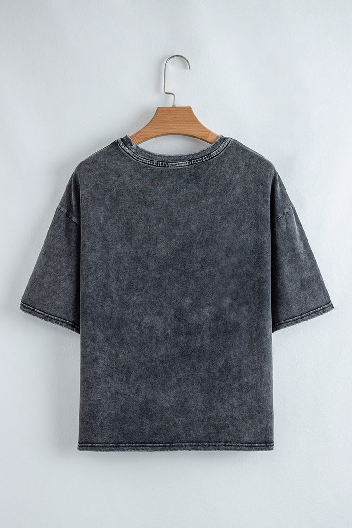nashville tennessee graphic mineral washed vintage tee