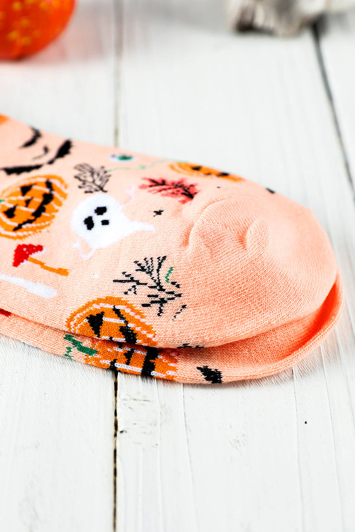 Gruselige Jahreszeit Halloween Element Print Socken