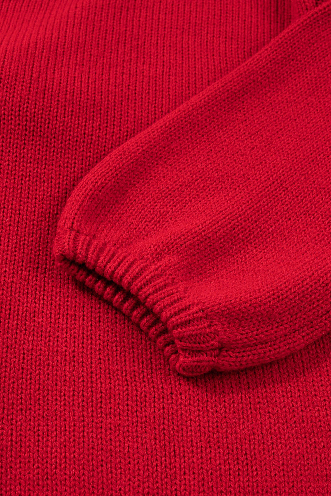 Festive Bow Backless Bubble Sleeve Sweater
