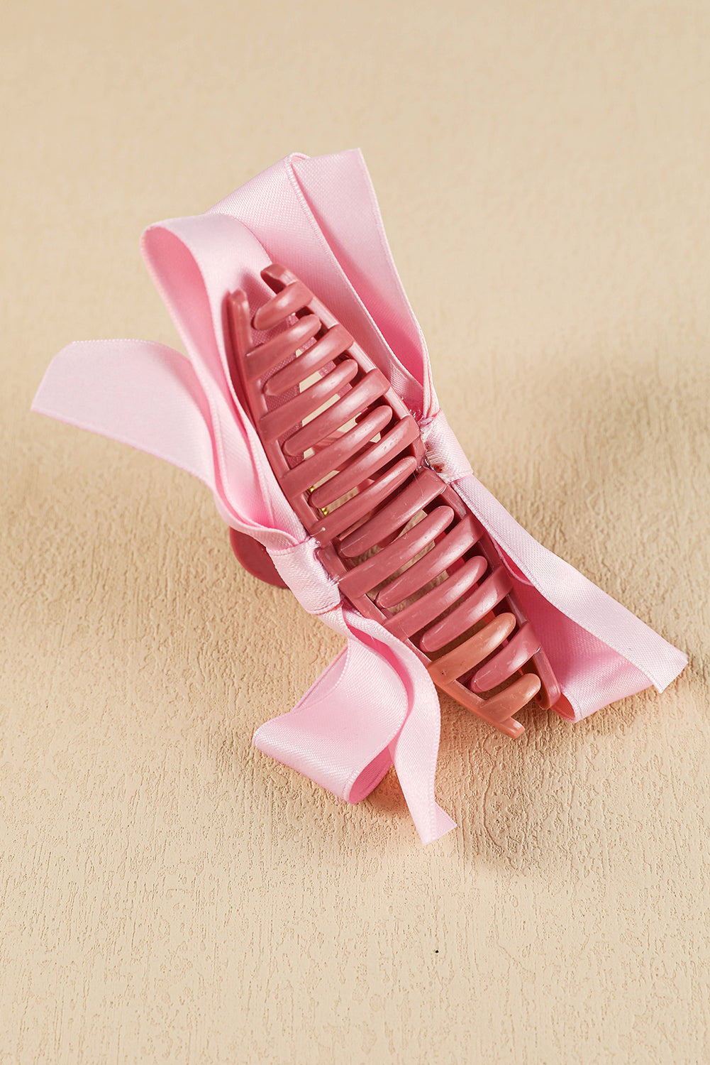 Bow Decor Large Hair Claw Clip