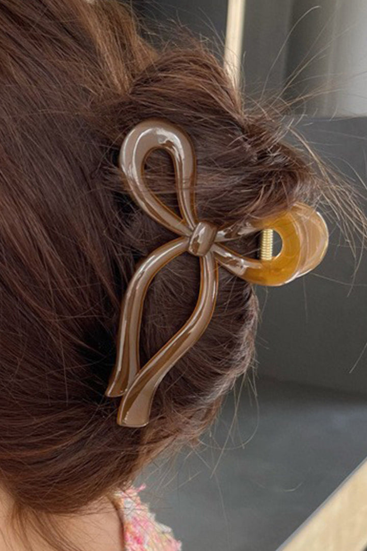 Long Tail Bow Knot Shape Claw Clip