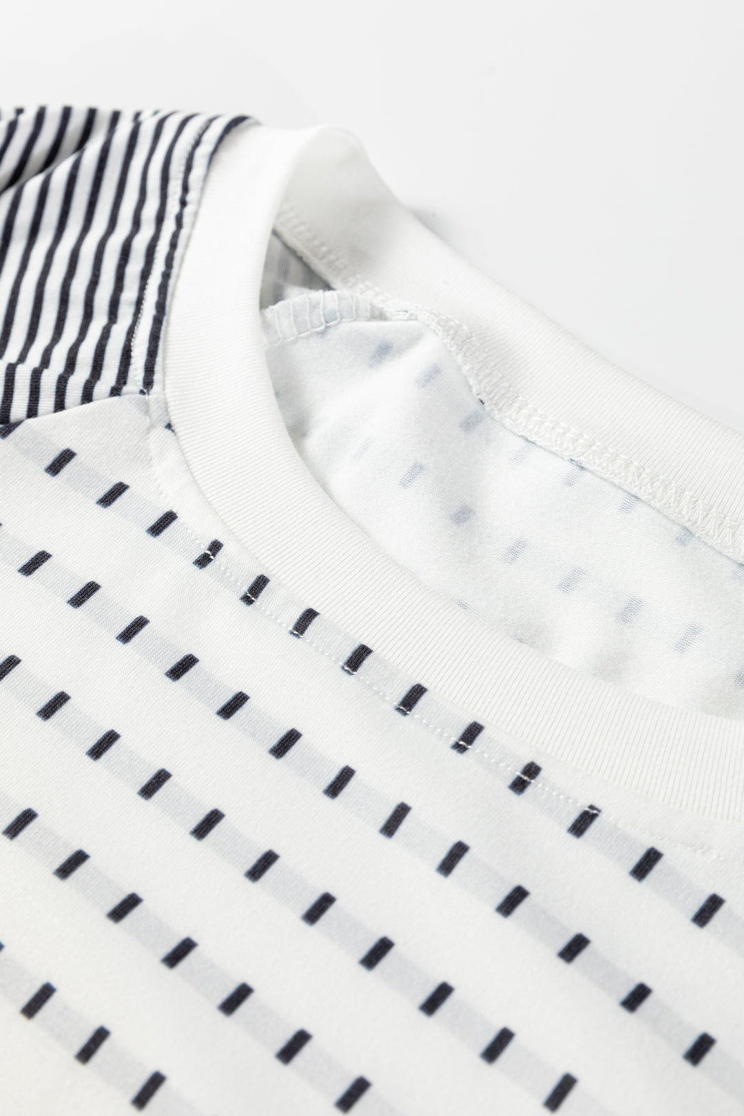 Raglan Patchwork Long Sleeve Tee