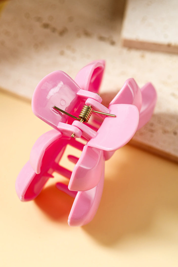 Pince à cheveux brillante en forme de nœud papillon