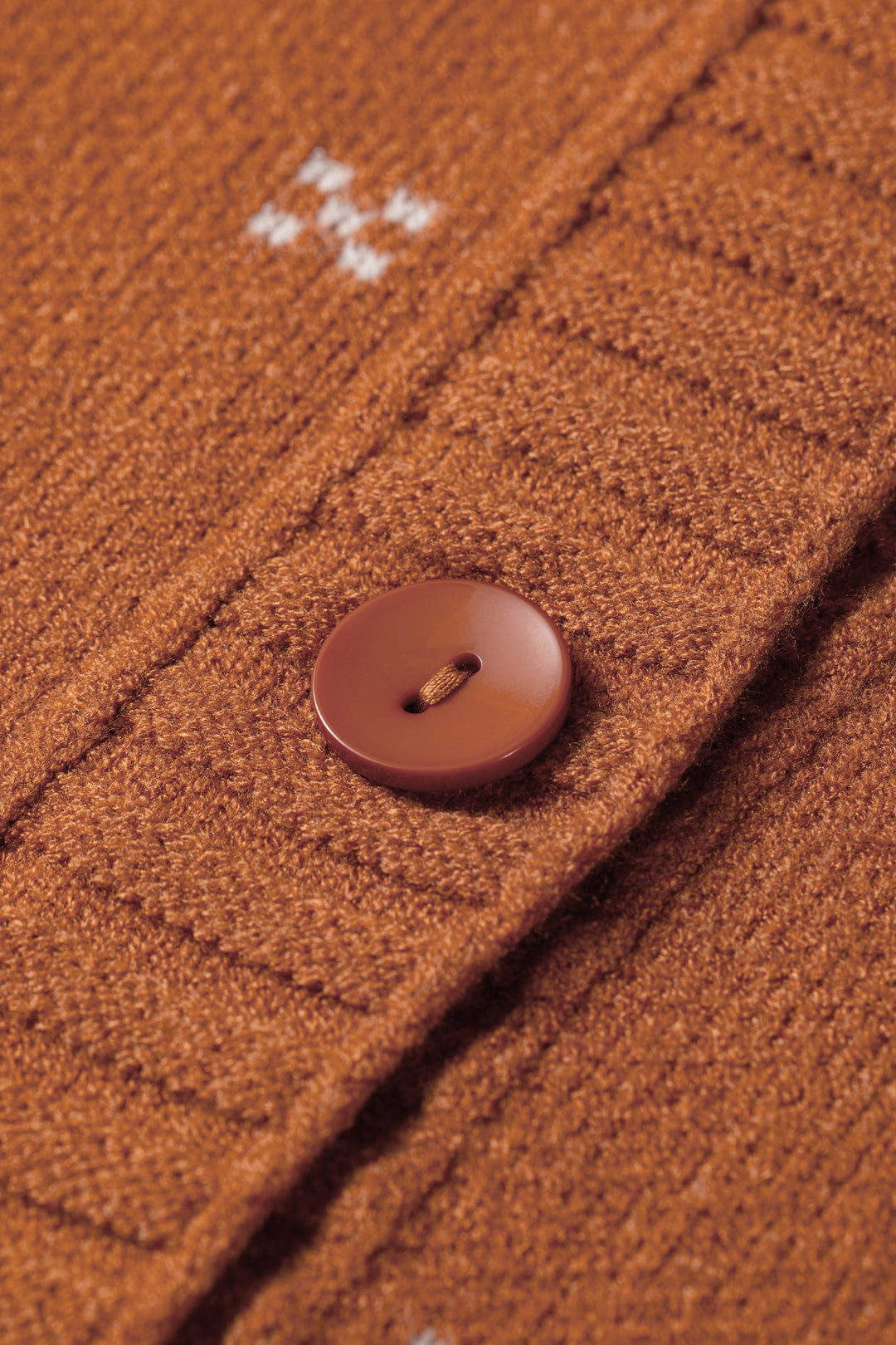 Orange Peter Pan Collar Colorblock Long Sleeve Knitwear Cardigan