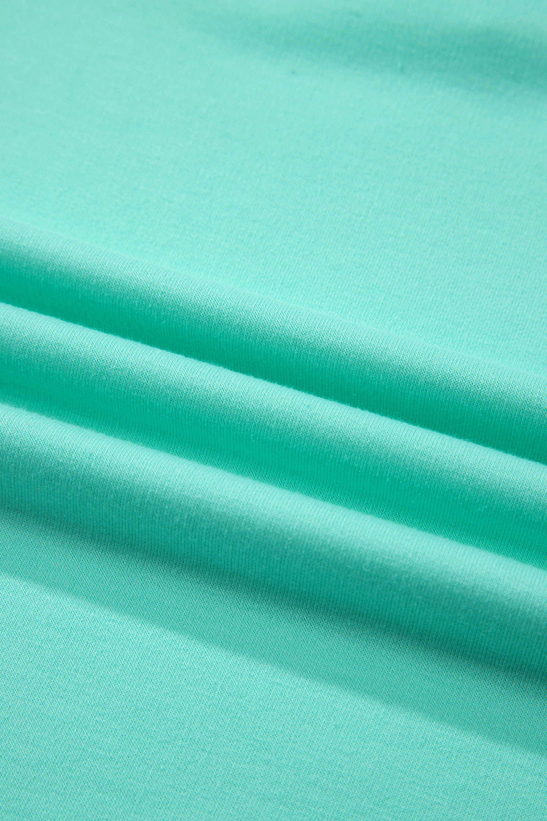 Mint Green V Neck Short Sleeve Top Drawstring Shorts 2pcs Set