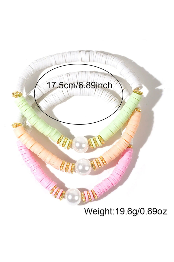 Bracelet extensible en perles de style bohème
