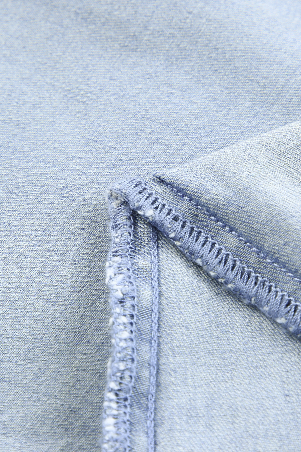 Sky Blue Multi Pocketed Y2K Street Fashion Shift Jeans