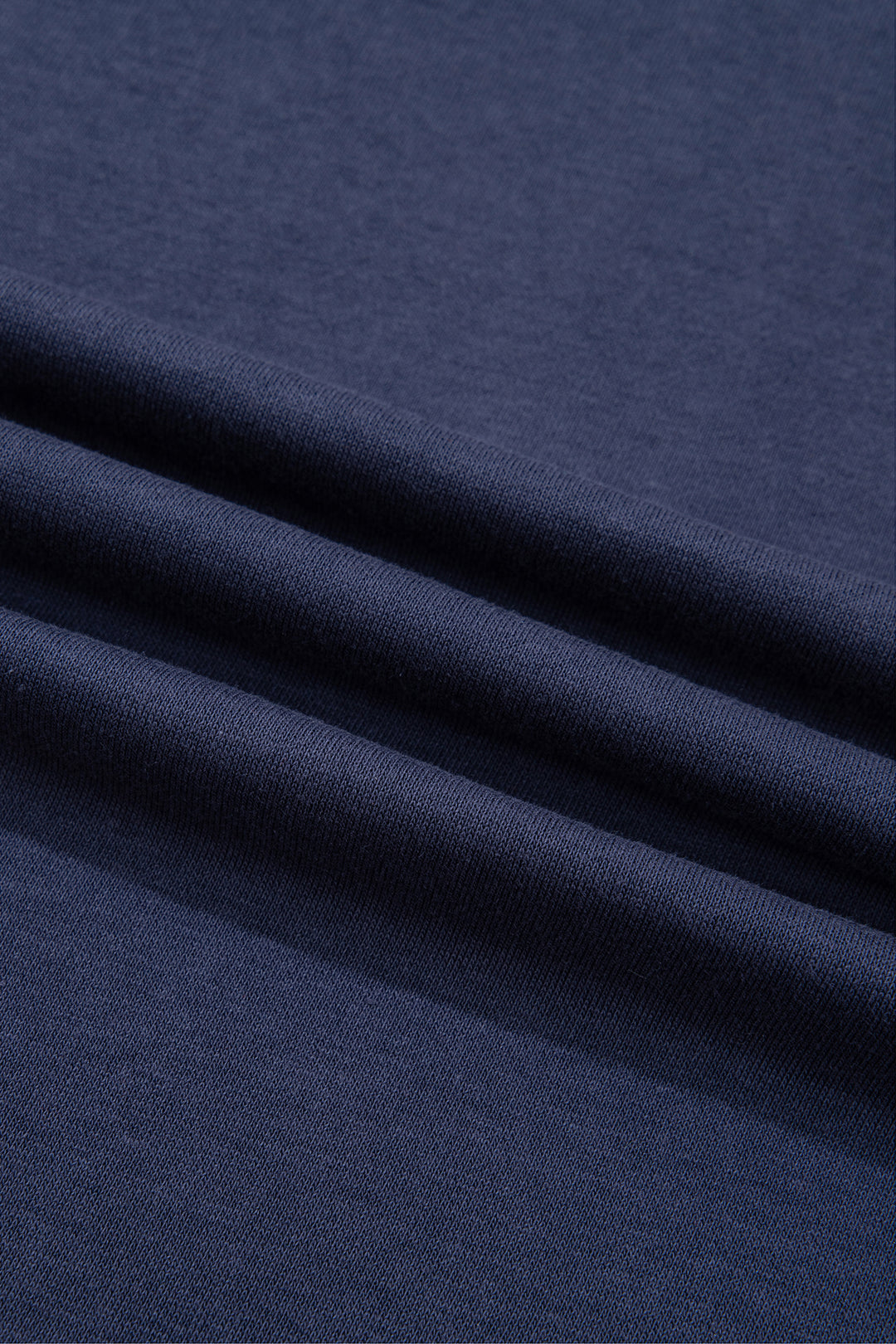 Navy Blue Patchwork Plaid Pocket Quarter Zip Sweatshirt