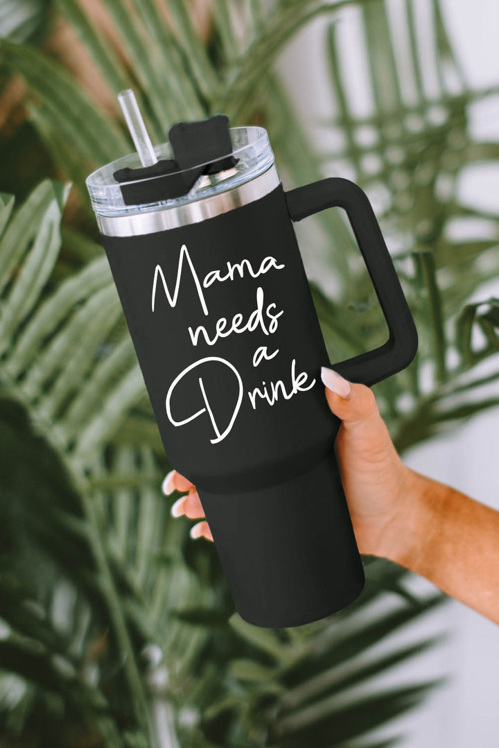 Tasse portable en acier inoxydable « Mama Needs A Drink » de 1 134 ml