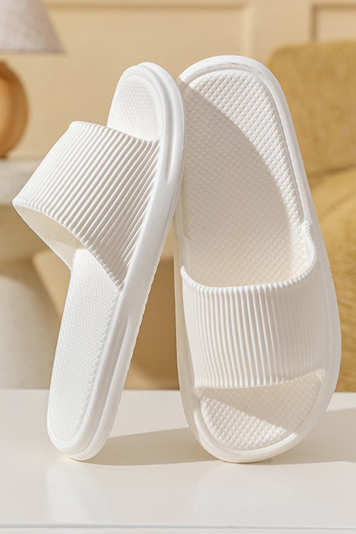 Textured Thick Sole Soft EVA Home Slippers