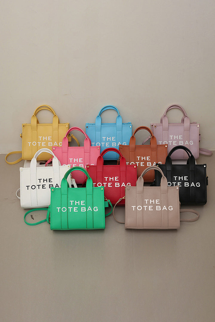 THE TOTE BAG PU Leather Large Shoulder Bag