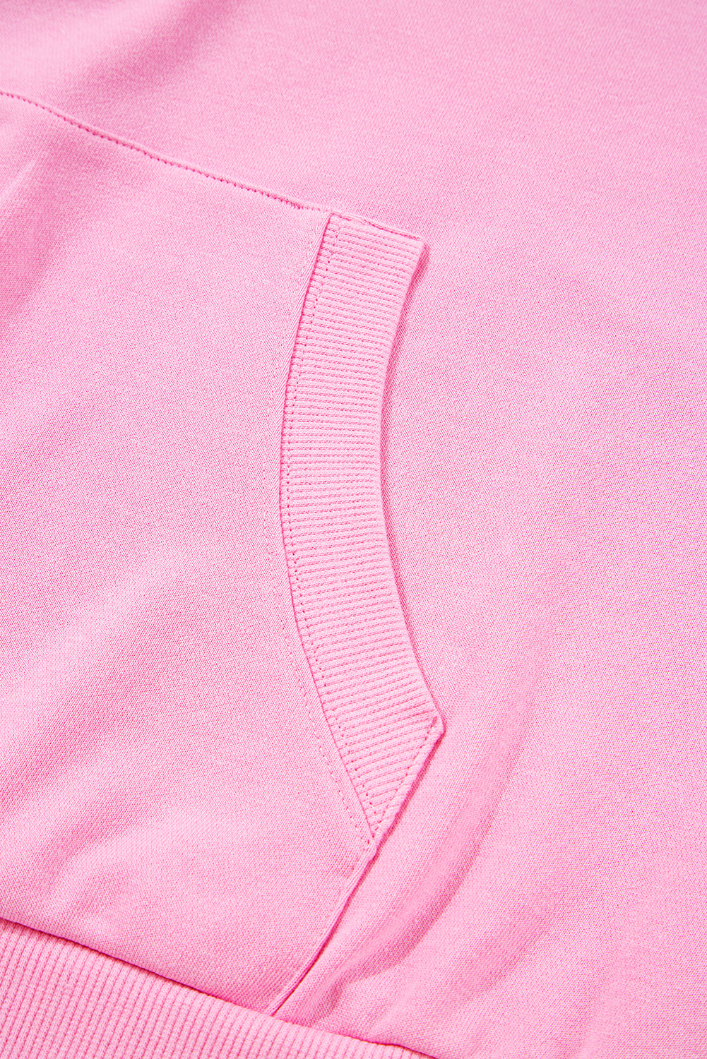 Checkered Patchwork Kangaroo Pocket Half Zipper Hoodie