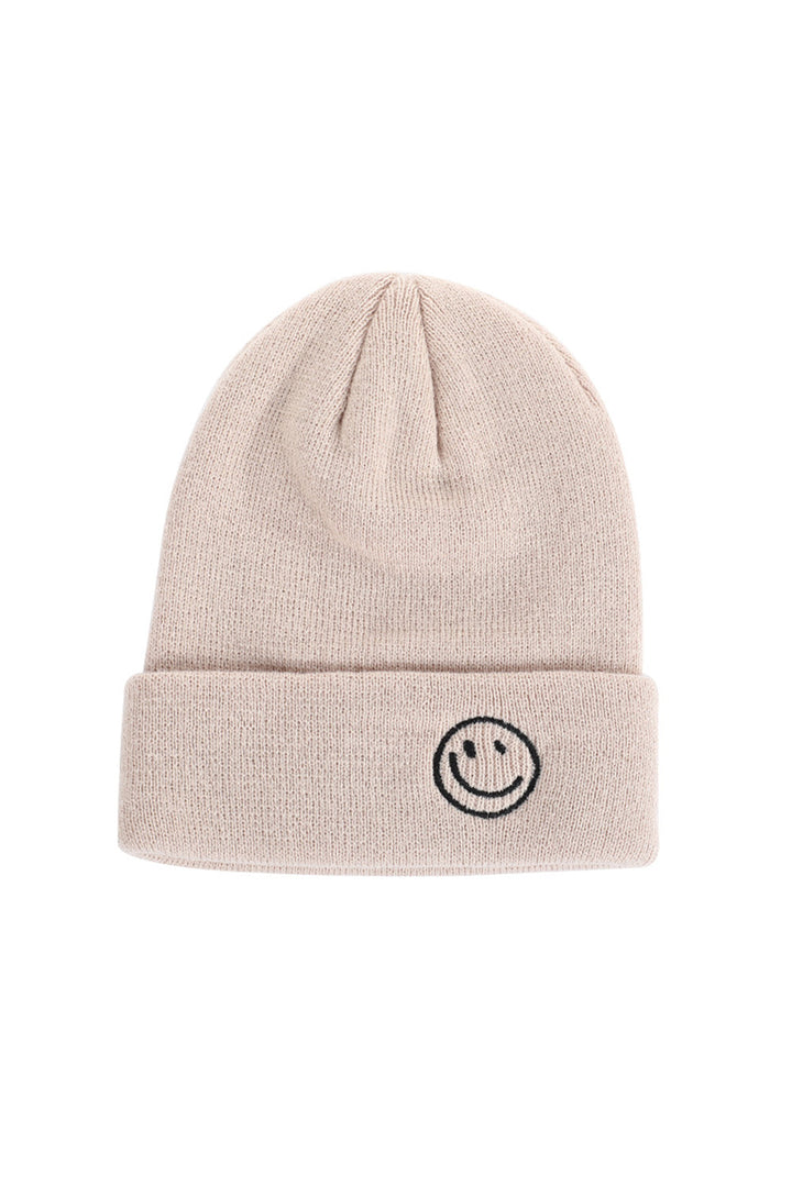 Smiley Face Eaveless Beanie Mützen