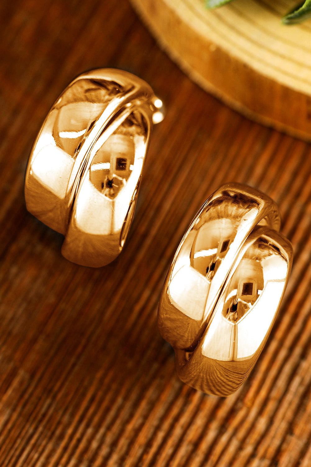 Layered Hoop Studded Earrings