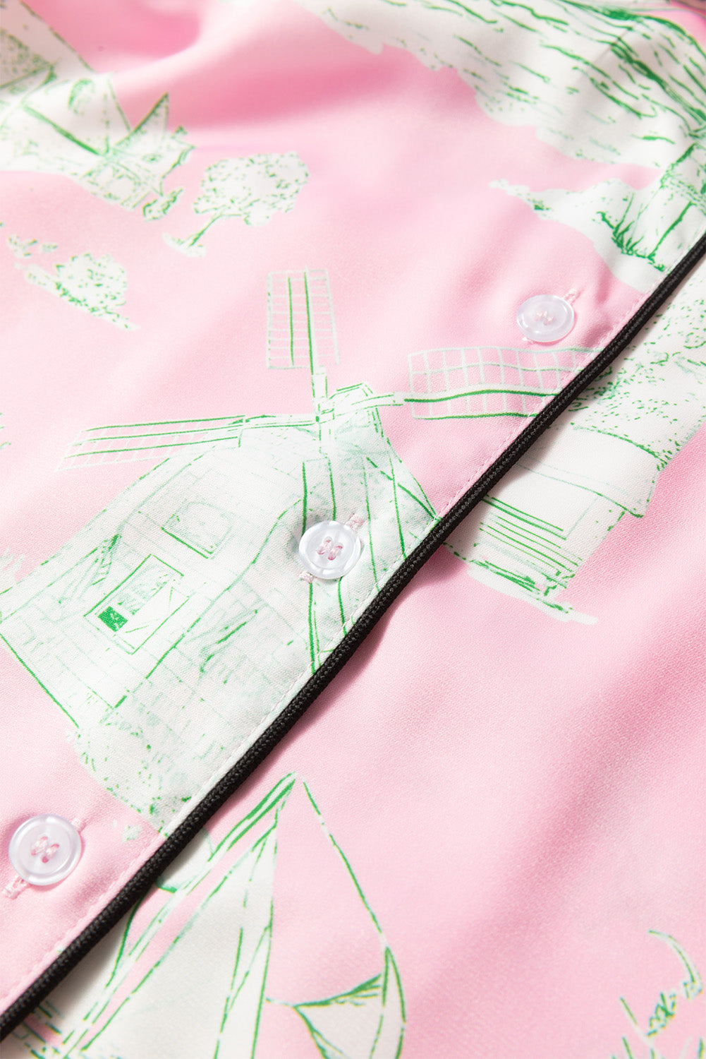 holiday resort short 2pcs pajama set