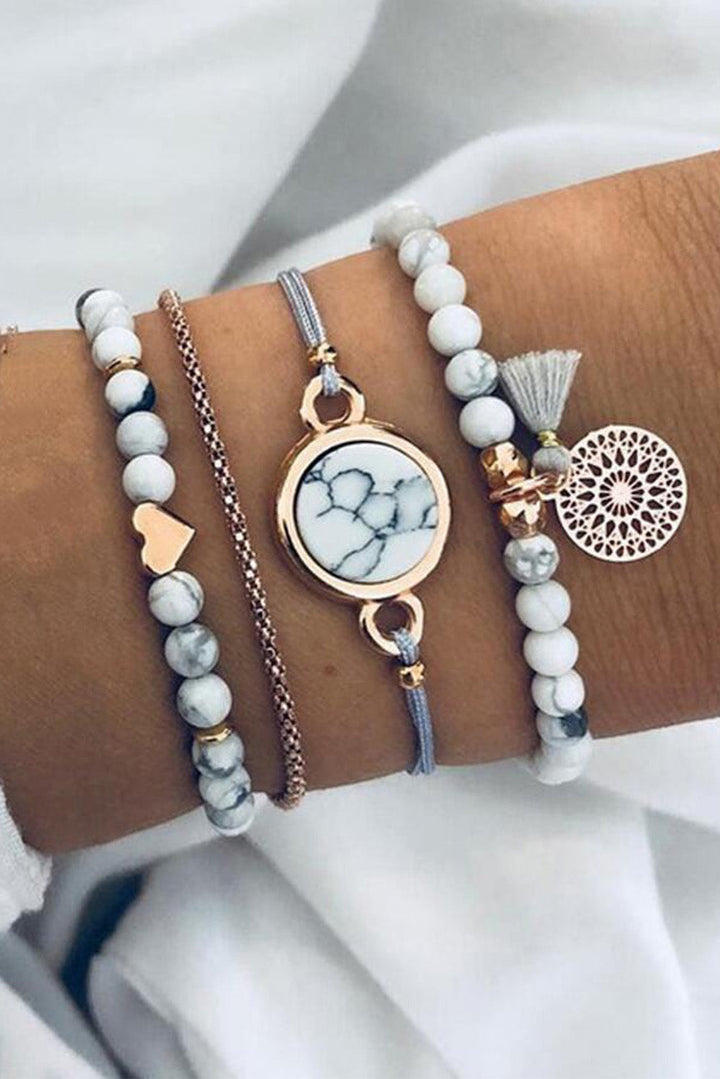 Marmor-Armband-Set