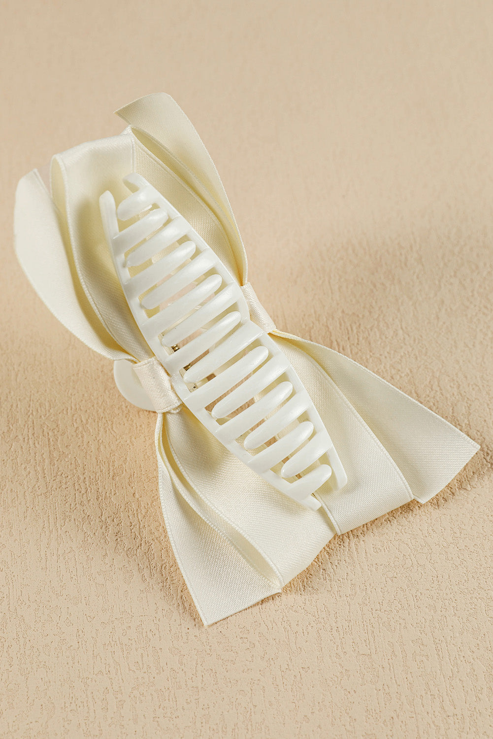 Bow Decor Large Hair Claw Clip