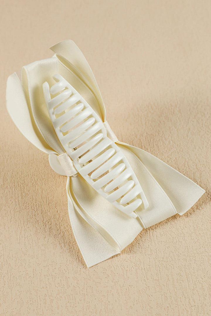 Bow Decor Large Hair Claw Clip