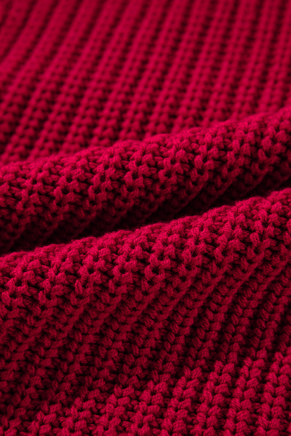 Off-the-shoulder Knit Sweater