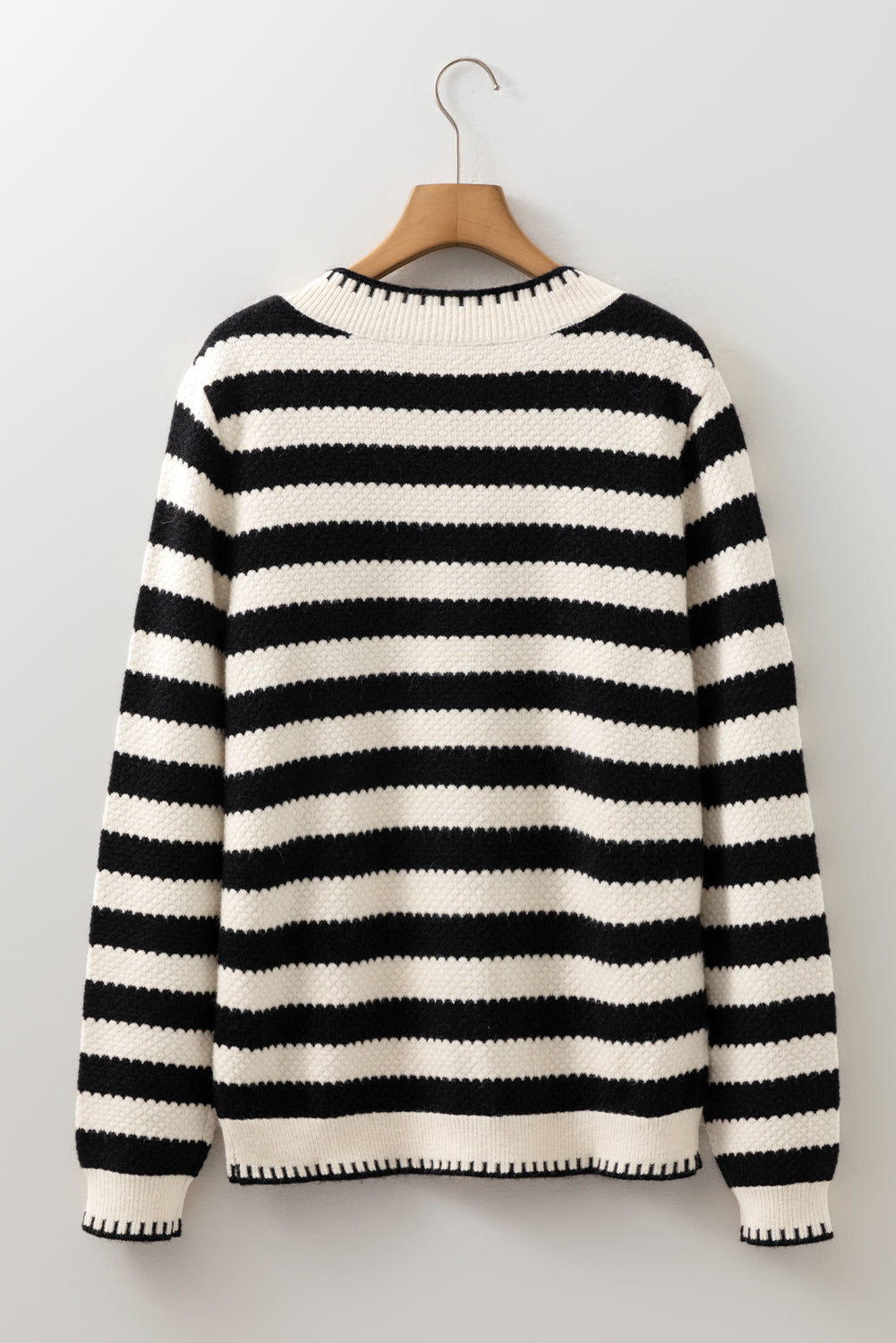 Chic Golden Button Cardigan Sweater