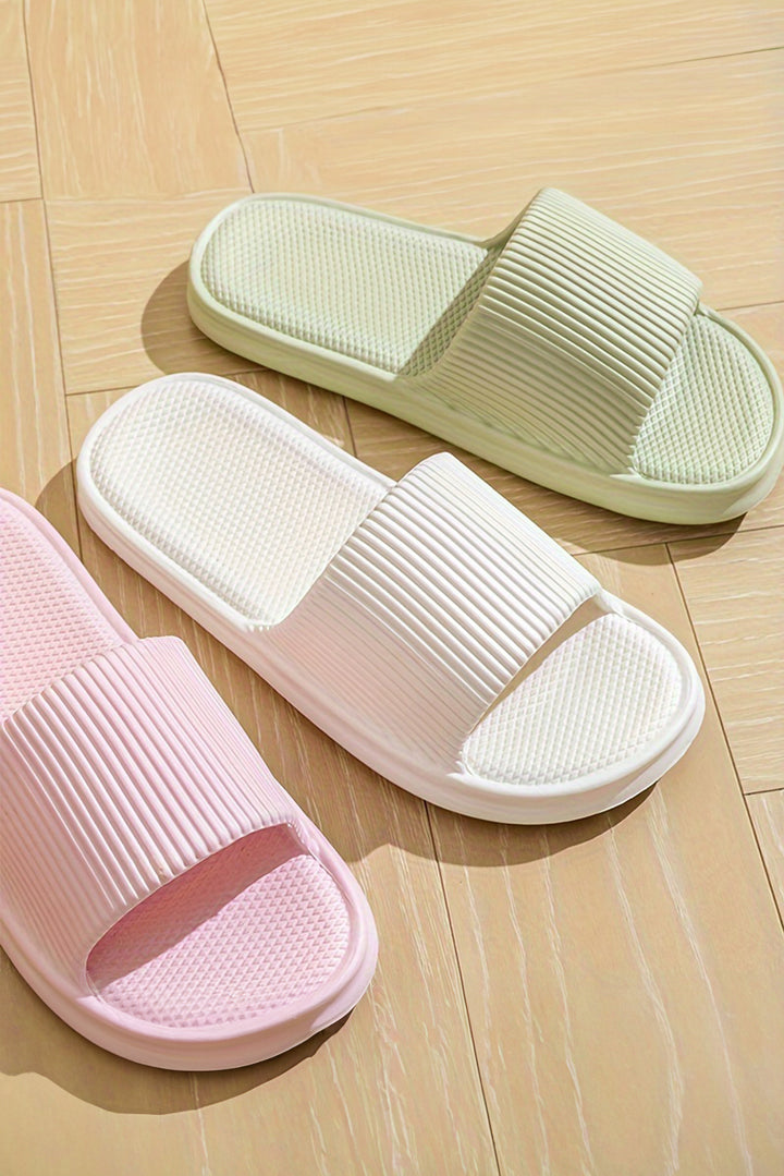 Textured Thick Sole Soft EVA Home Slippers