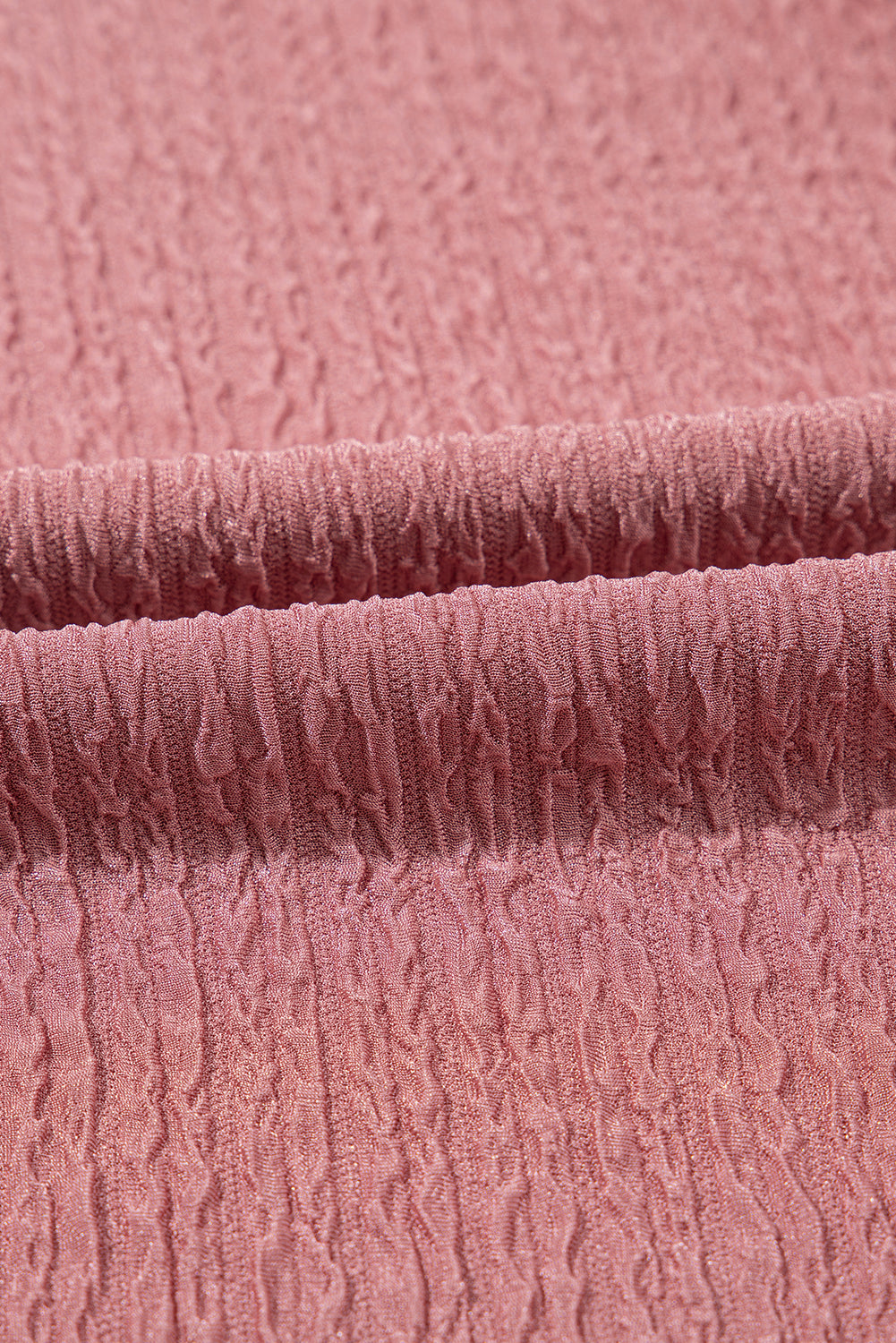 Sepia Rose Solid Color Textured Lace Hollowed Detail Sleeveless Mini Dress