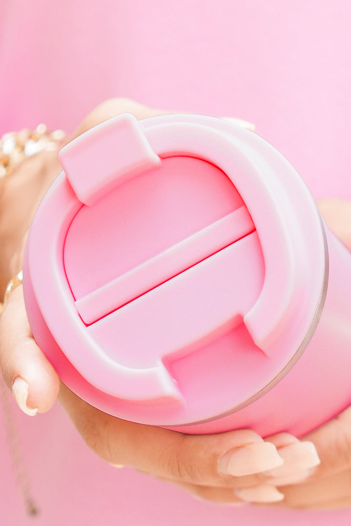 Tasse à café de voyage isotherme et réutilisable en acier inoxydable de 510 ml