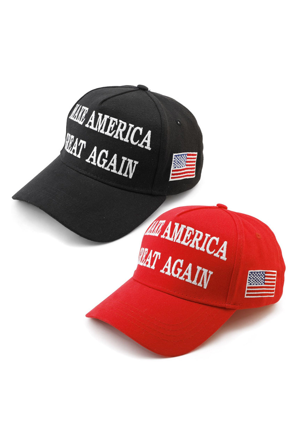 Casquette à visière brodée MAKE AMERICA GREAT AGAIN