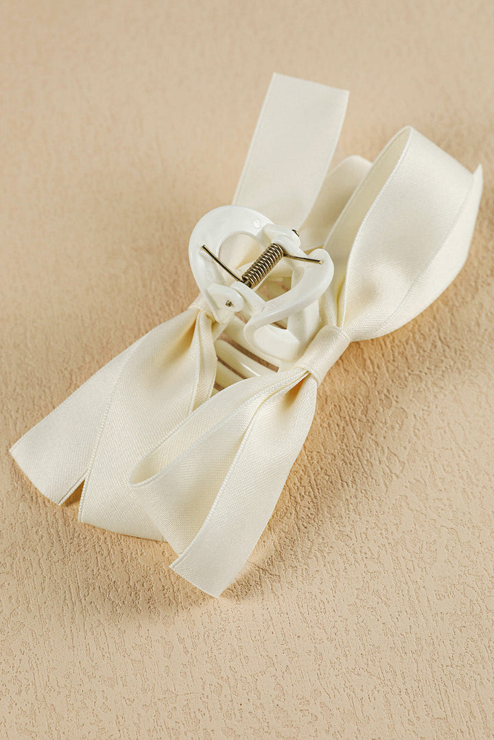 Bow Decor Large Hair Claw Clip