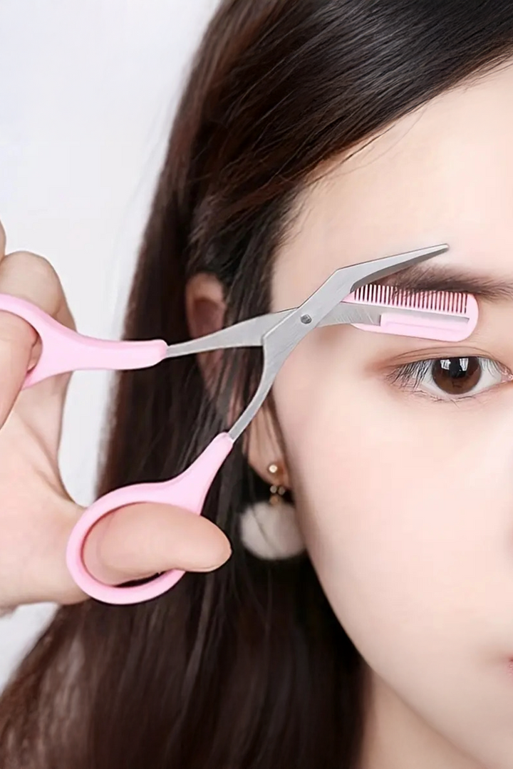 2pcs Eyebrow Trimming Tool Set