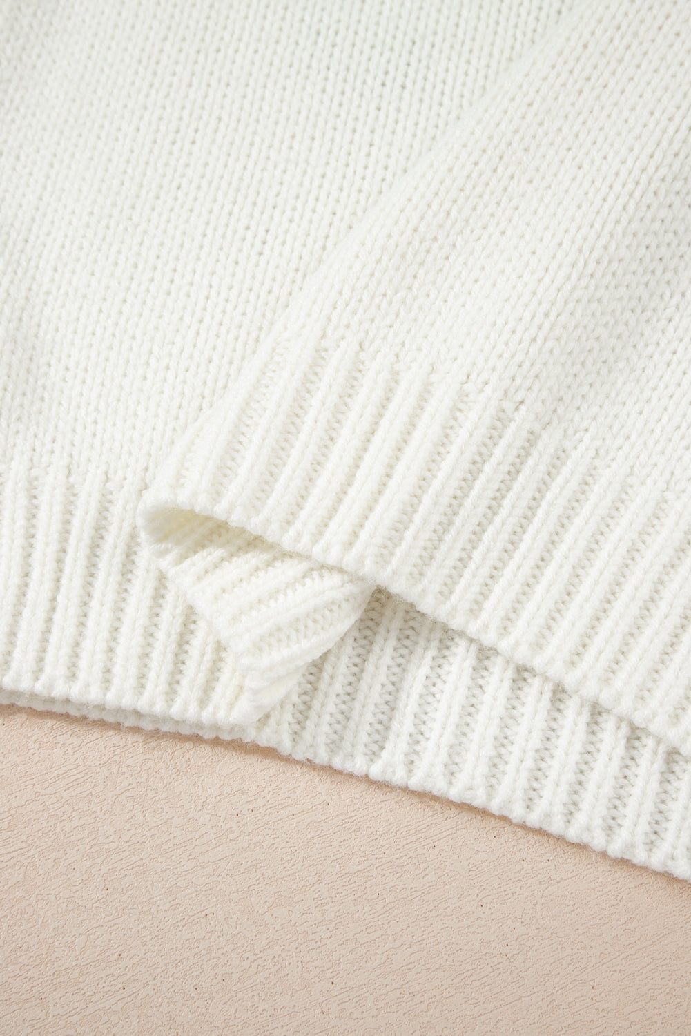 Embroidered Bow Boots Graphic Drop Shoulder Sweater