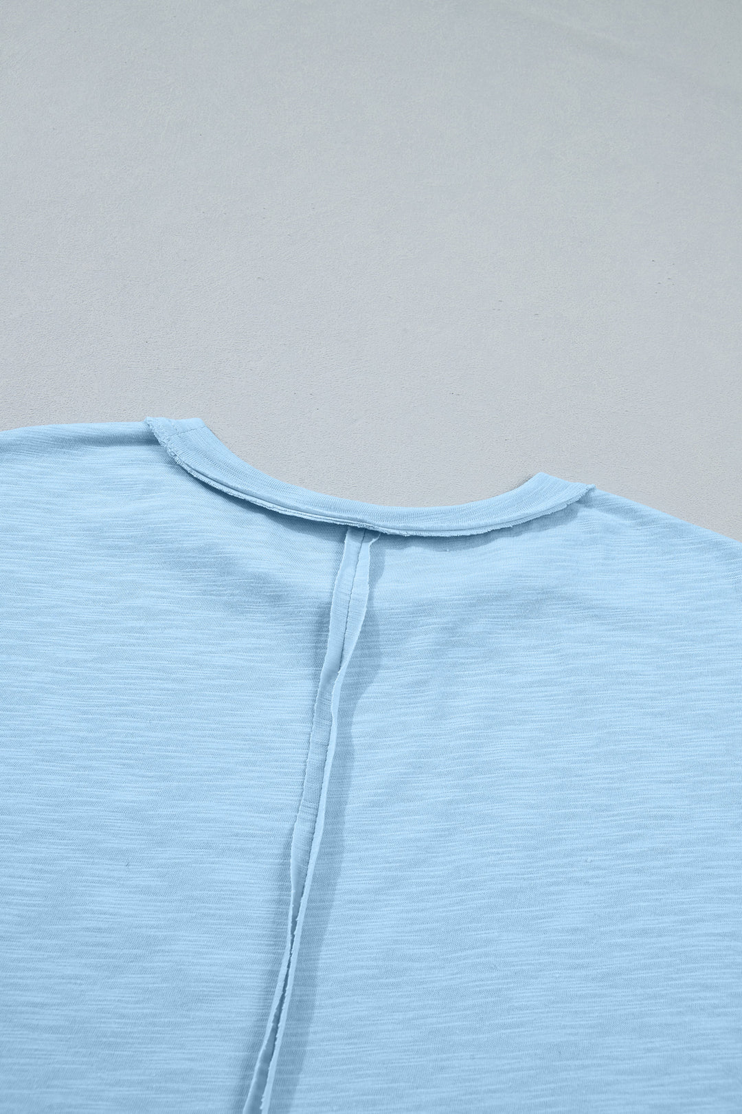 Mist Blue Western Mallard Oversized Tee