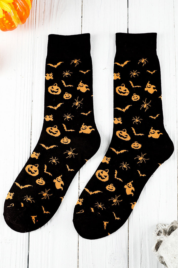 Gruselige Jahreszeit Halloween Element Print Socken