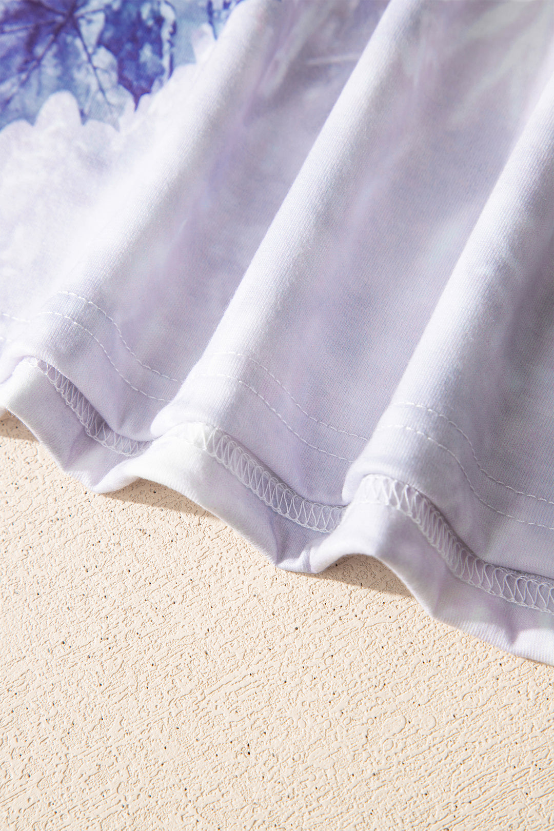 Gray Camouflage Woodland Print Drop Shoulder Tunic Tee