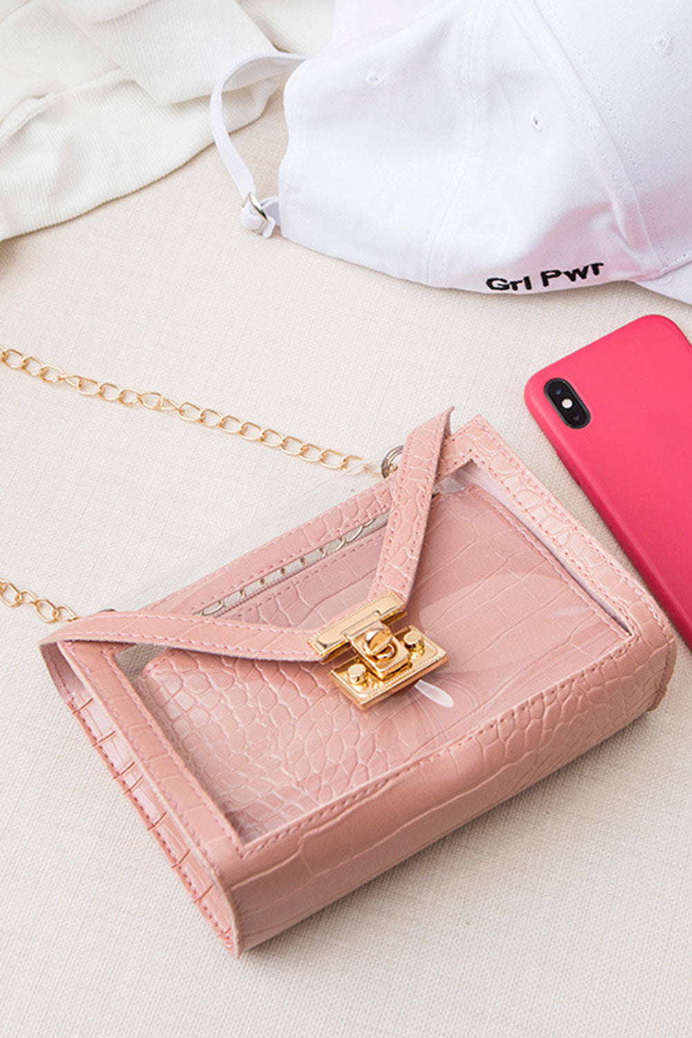 Sac bandoulière transparent Gator