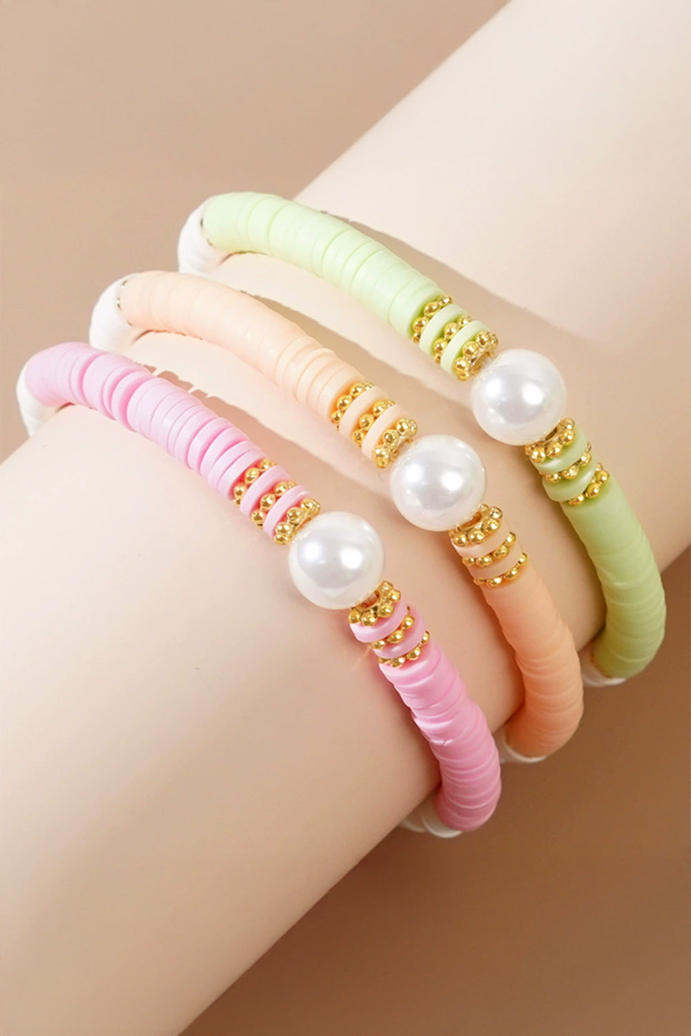 Bracelet extensible en perles de style bohème