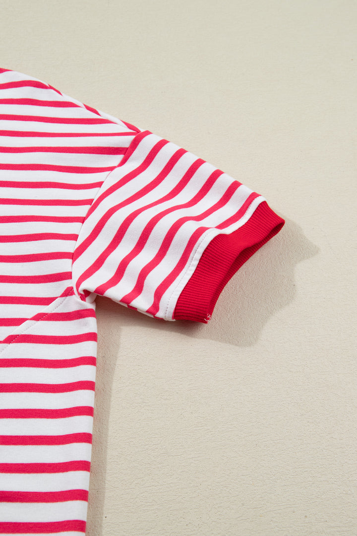 Drop Shoulder Half Sleeve T Shirt