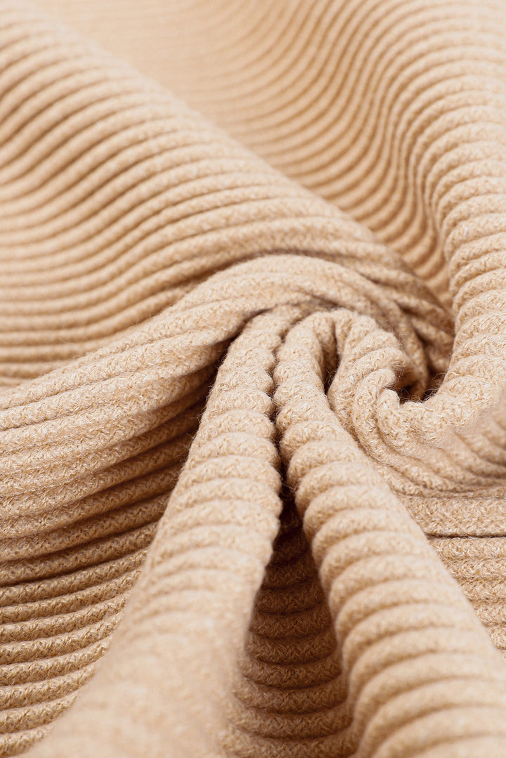 Écharpe texturée à franges bohème