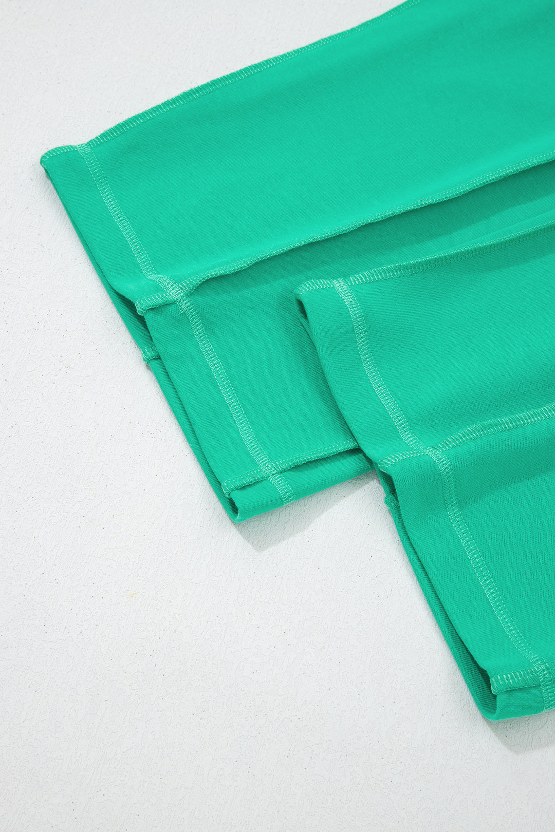 Mint Green Drop Shoulder Boxy Tee and Barrel Pants Set