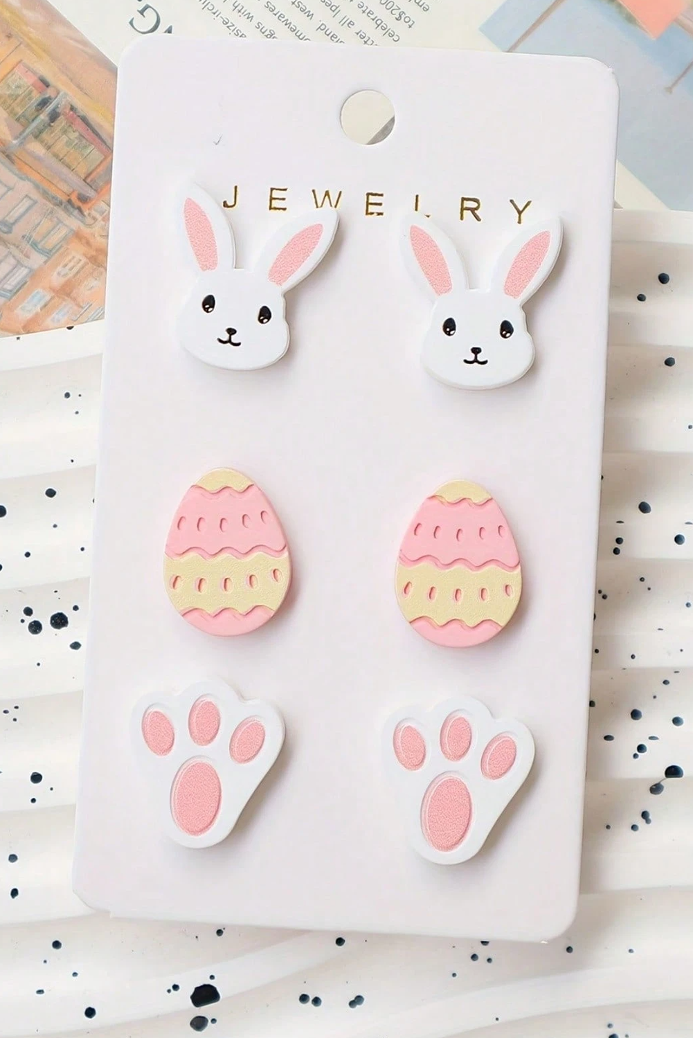 Joyeuses Pâques : jolies boucles d'oreilles