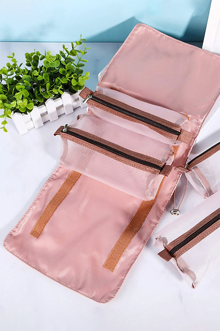Trousse de maquillage pliable 4 en 1 détachable Leegoo