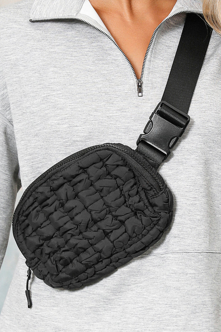 Quilted Puffer Belt Bag Fanny Pack