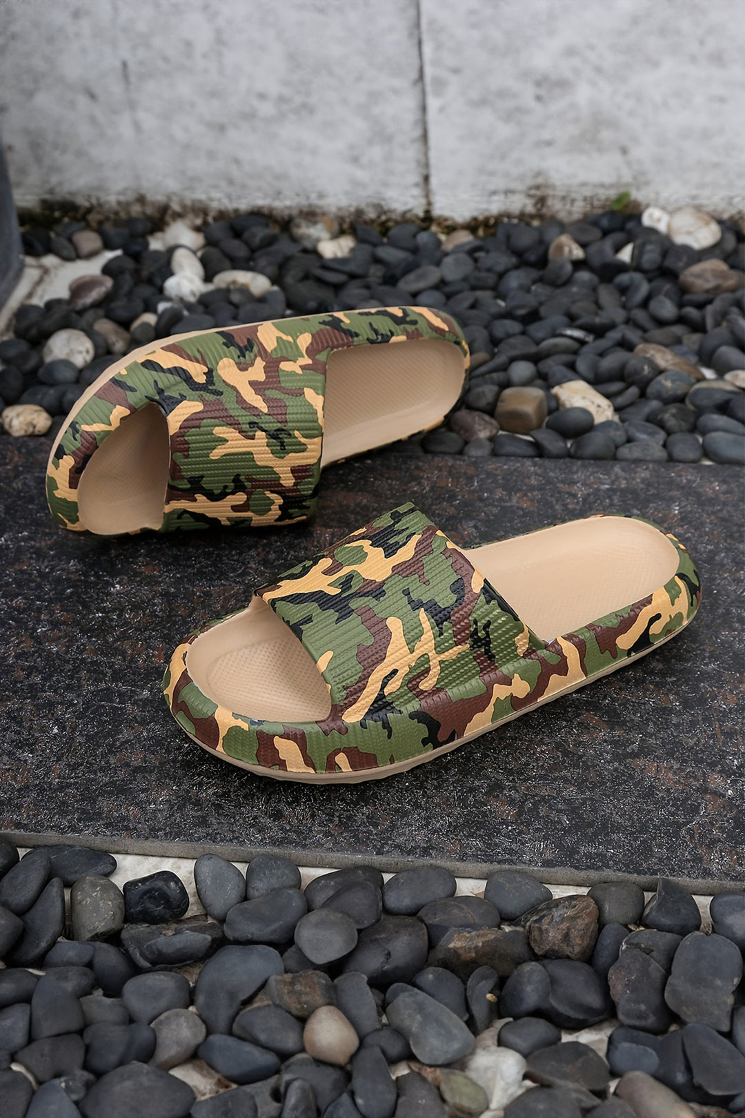 Camouflage Anti-Slip Thick Sole Outdoor Slippers