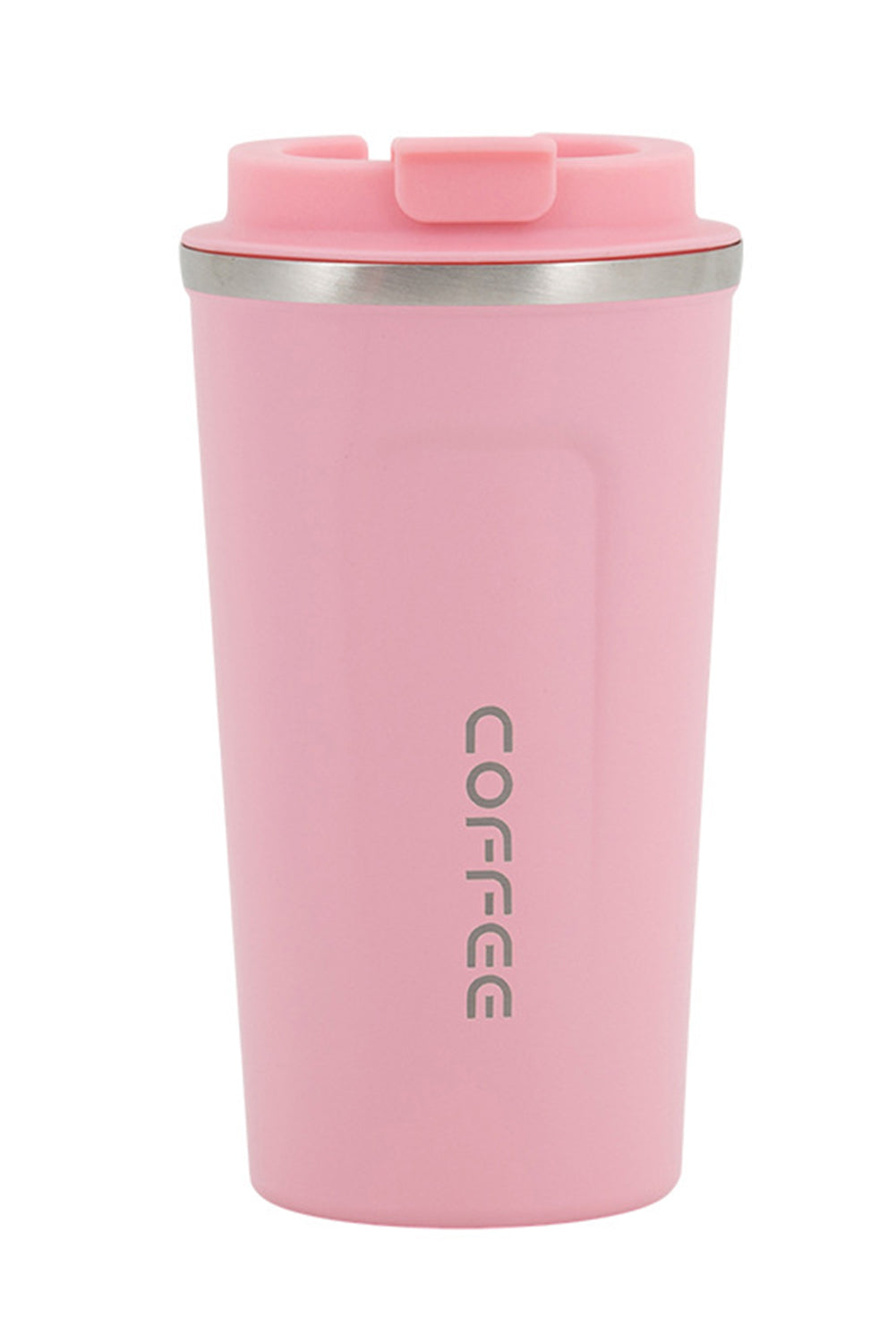 Tasse à café de voyage isotherme et réutilisable en acier inoxydable de 510 ml