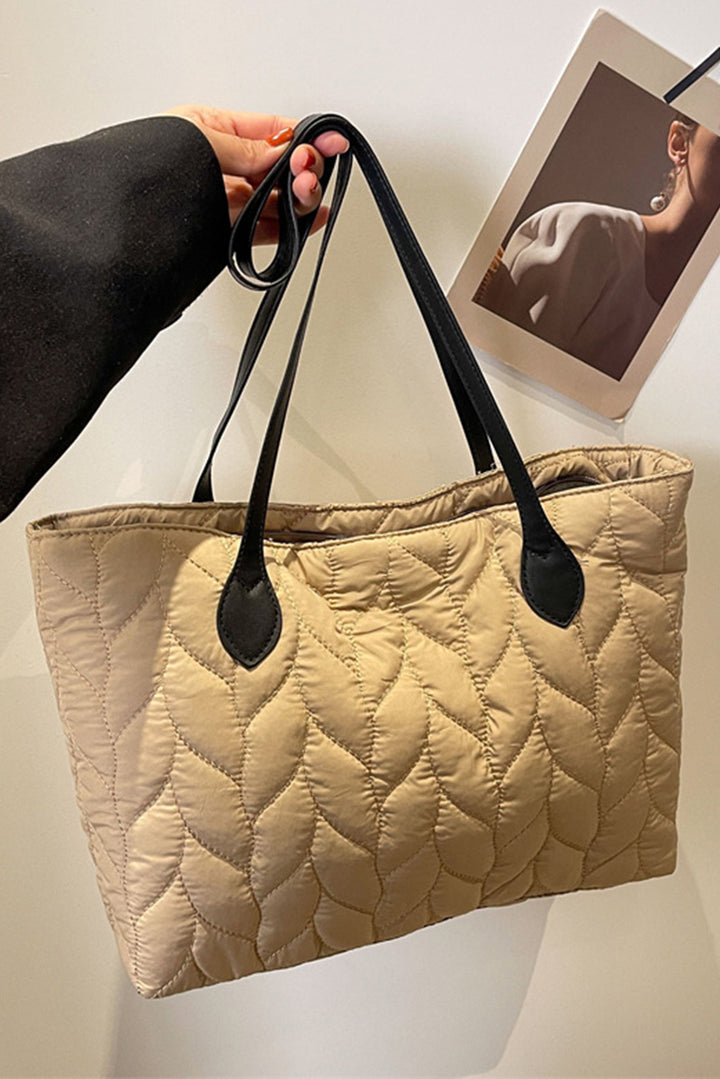 Leafy Quilted Fashion One Shoulder Bag