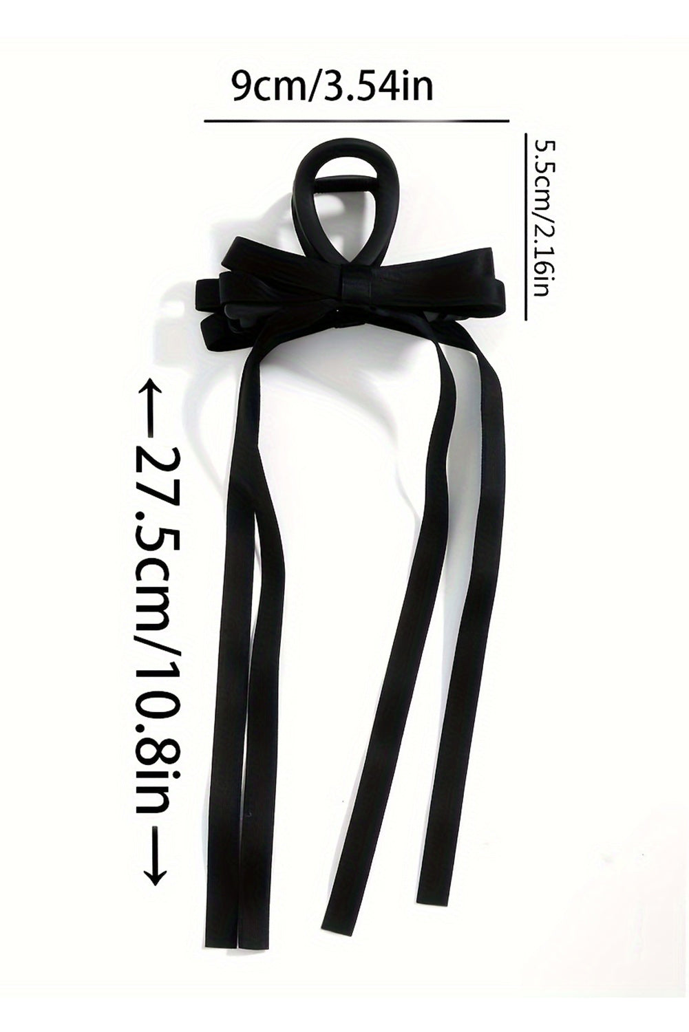 Ribbon Long Tail BowKnot Clip