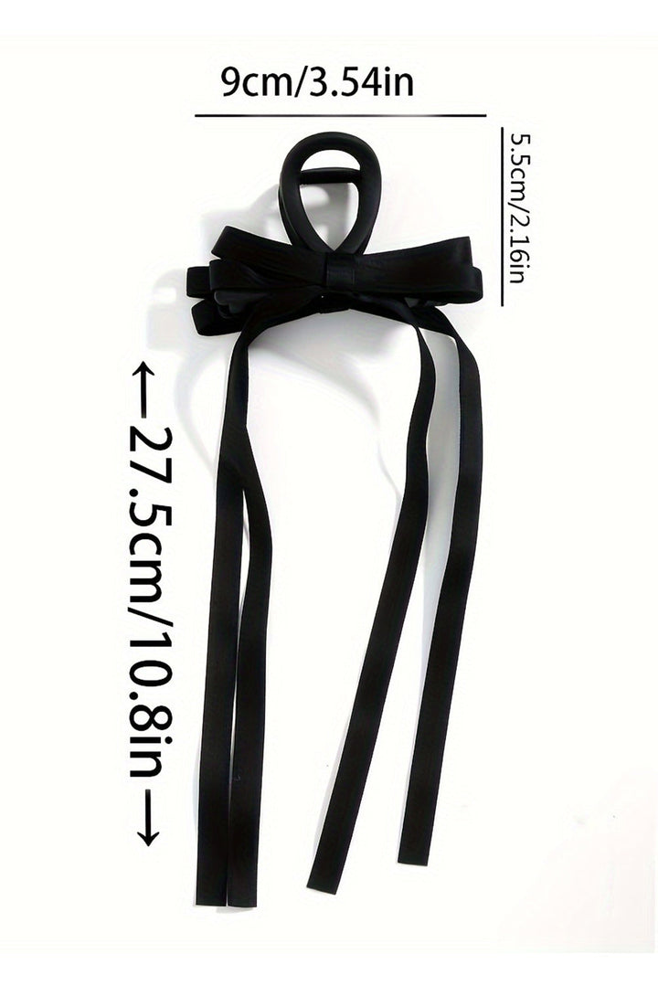 Ribbon Long Tail BowKnot Clip