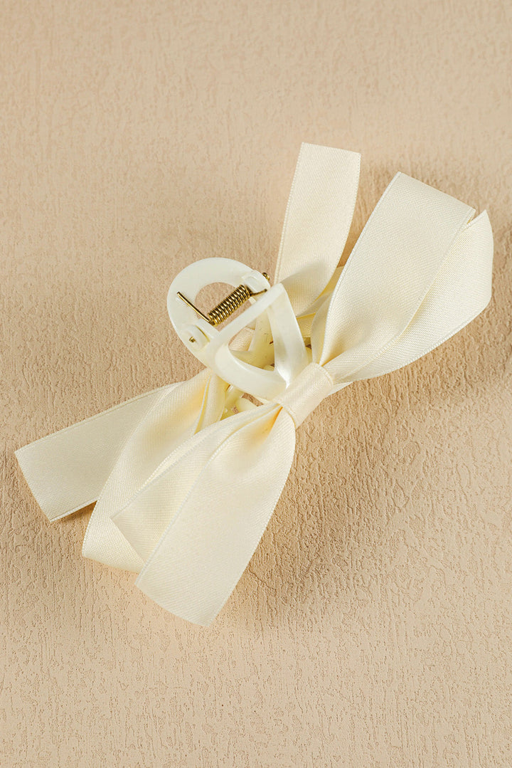 Bow Decor Large Hair Claw Clip