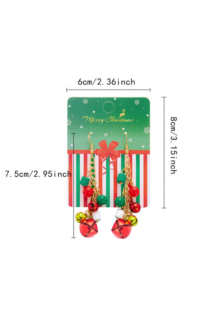 Weihnachts-Stil Glocken baumeln Haken Ohrringe