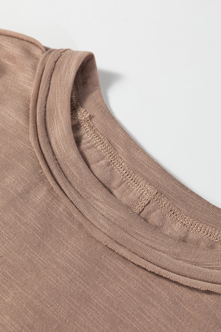 Sheer Lace Patchwork Casual Long Sleeve Tee